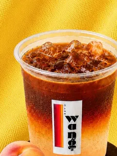 Peach Americano Wang Cafe & You